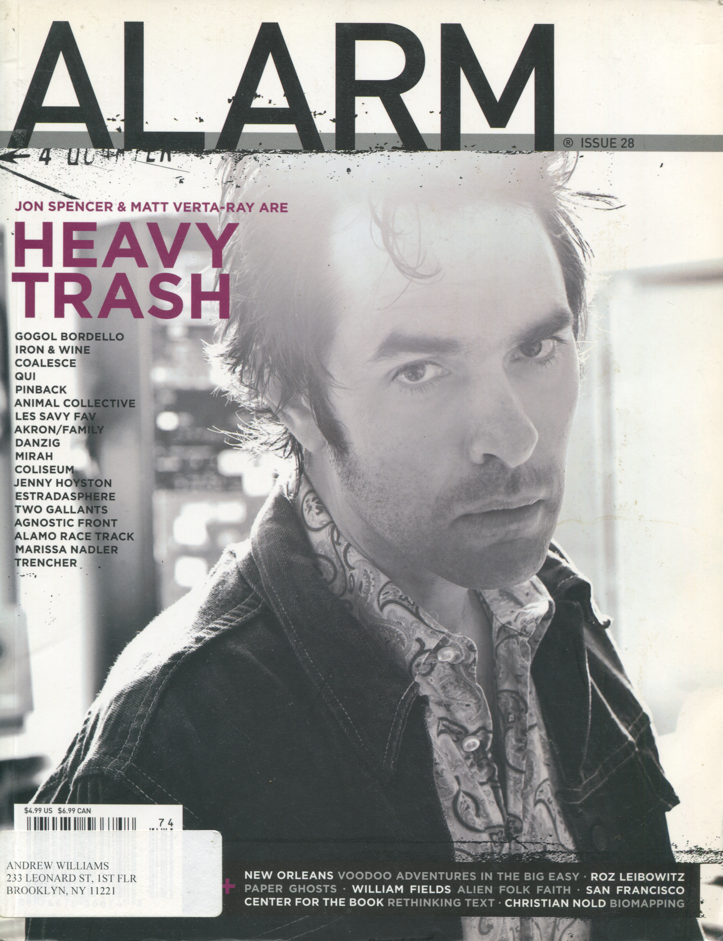 Alarm issue 28, 2007 - Fall cover