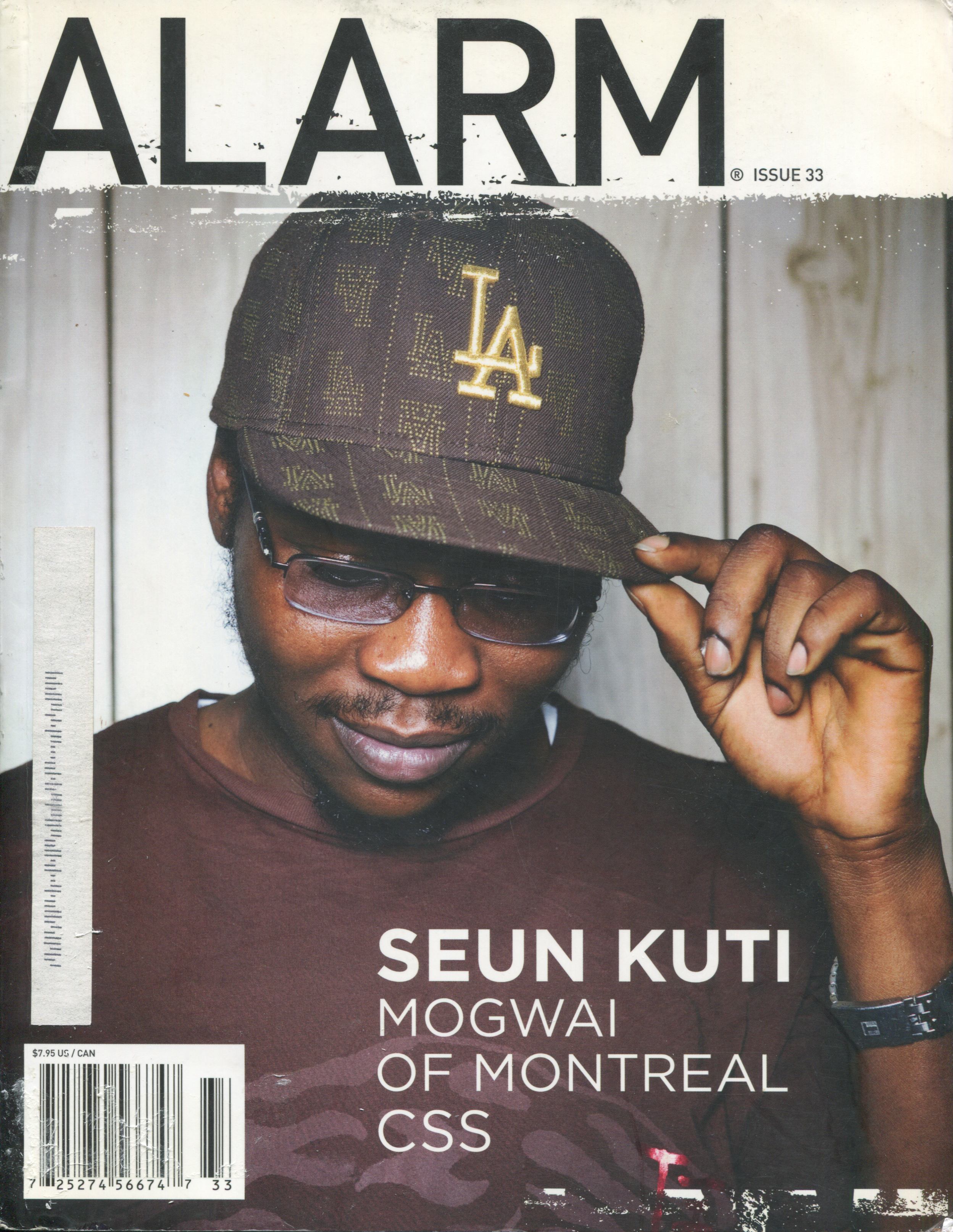 Alarm issue 33, 2008 - Oct / Nov cover