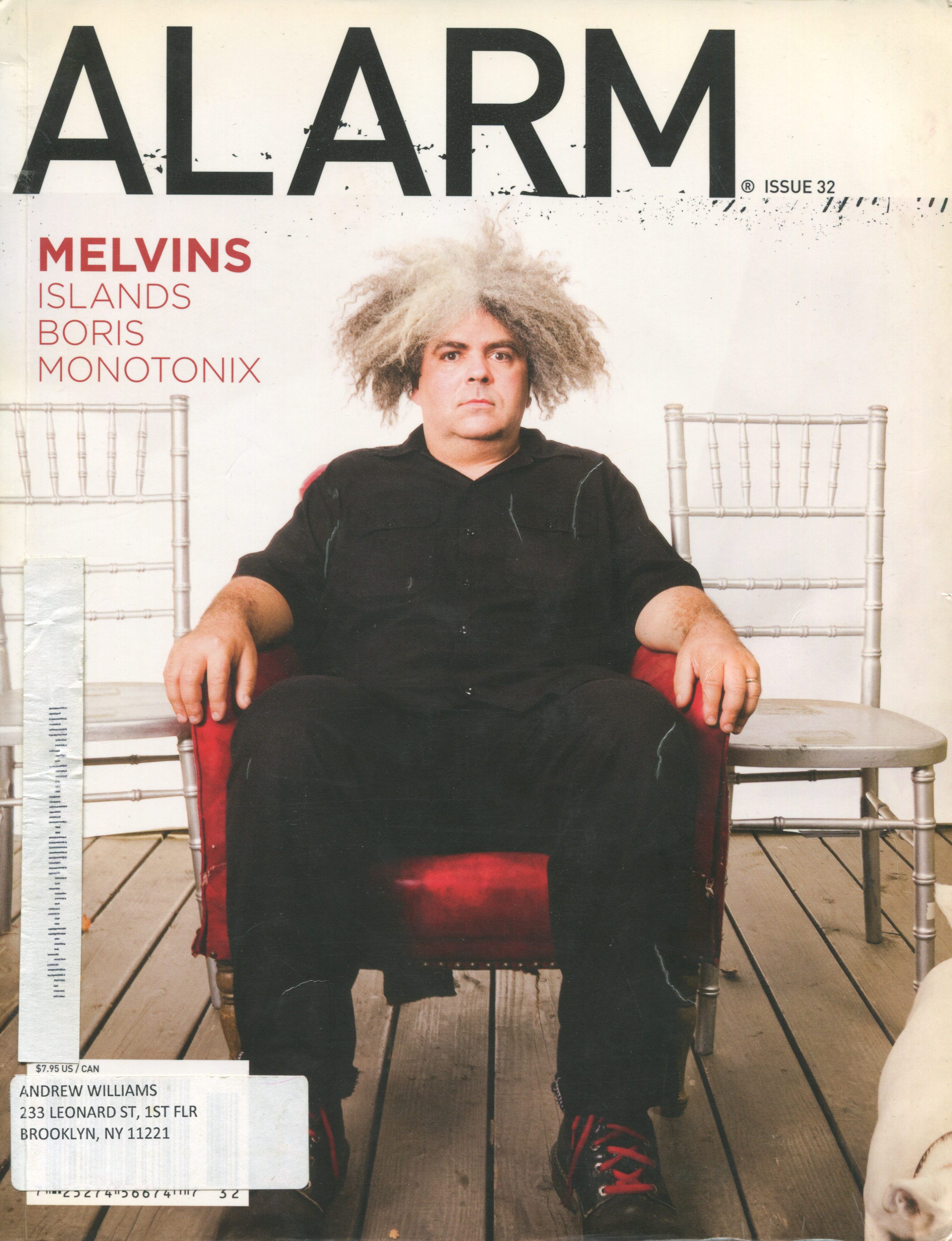 Alarm issue 32, 2008 - Aug / Sep cover