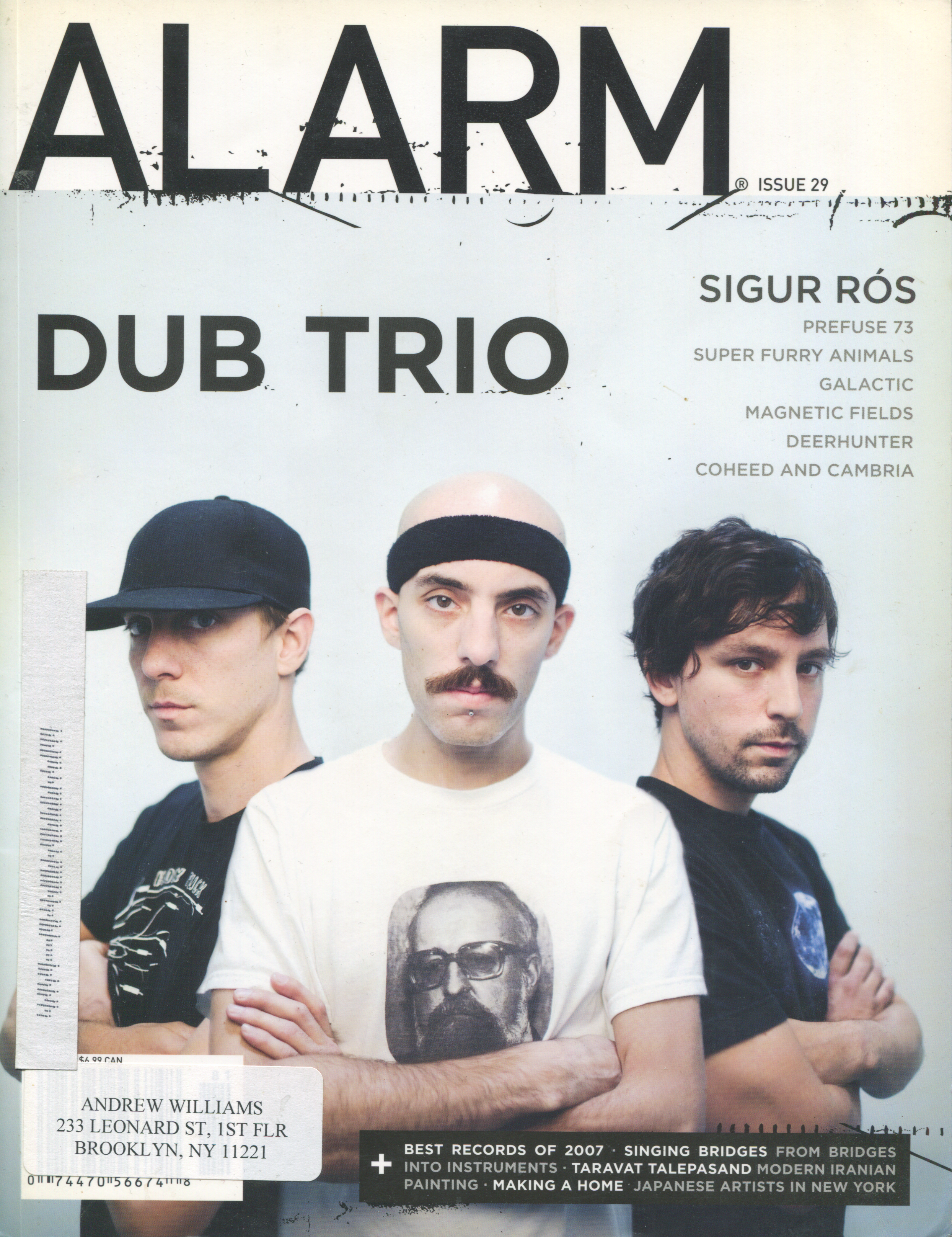 Alarm issue 29, 2008 - Winter cover