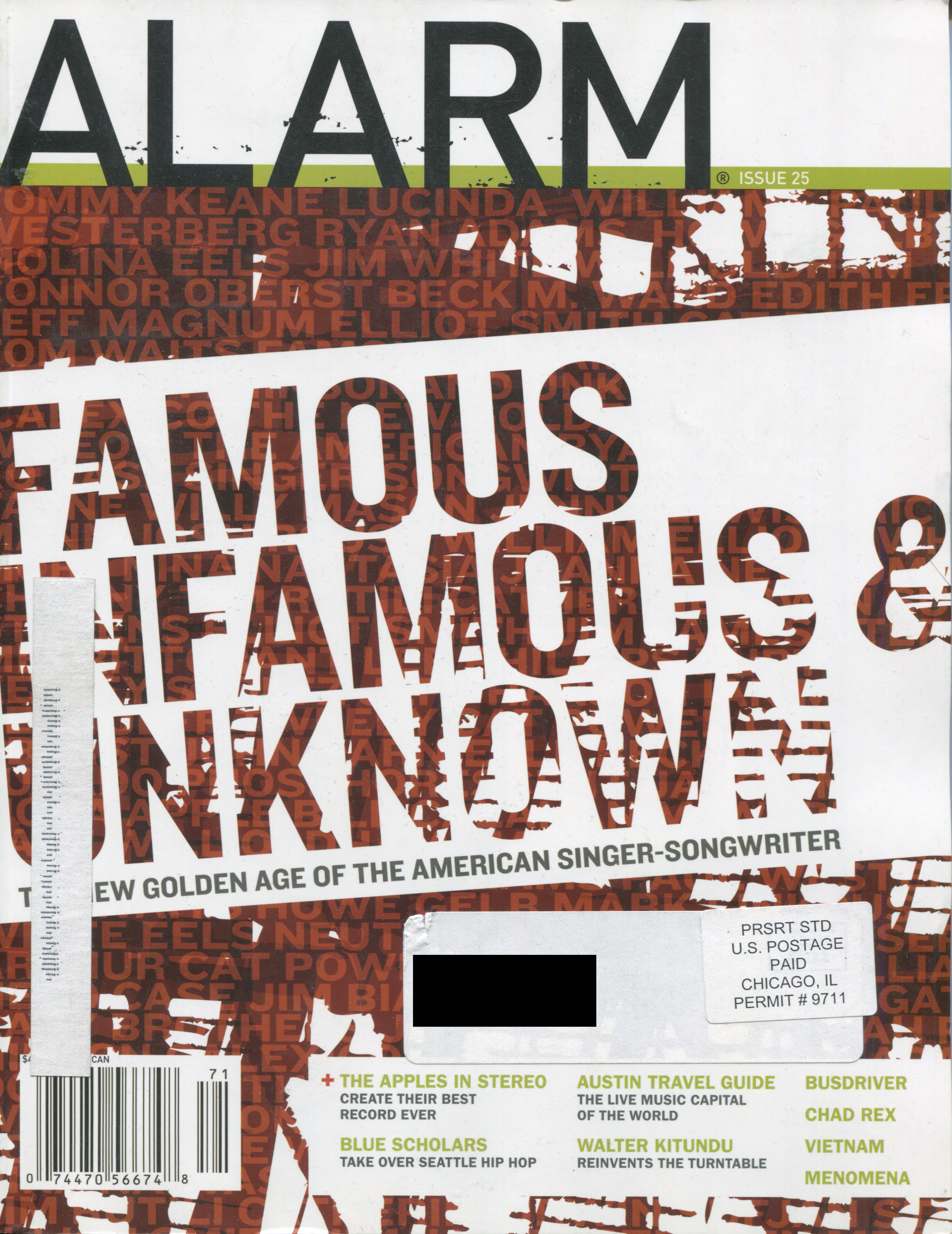Alarm issue 25, 2006 - Winter cover